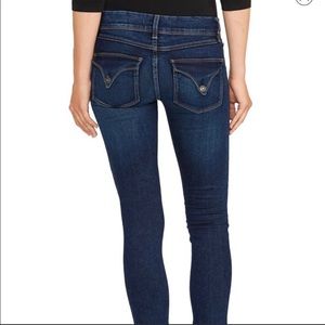 HUDSON COLLIN FLAP SKINNY CROP JEAN SIZE 25